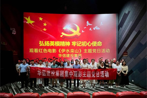 一場(chǎng)紅色電影 一堂生動(dòng)黨課 一次精神洗禮——華信建投集團(tuán)開(kāi)展《伊水欒山》集中觀(guān)影主題黨日活動(dòng)